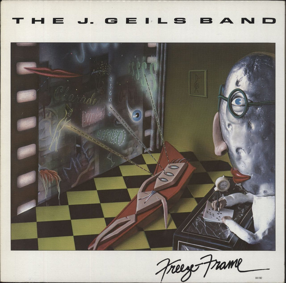 The J. Geils Band Freeze Frame Canadian vinyl LP album (LP record) S00-17062