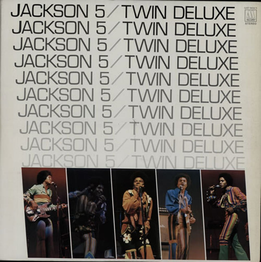 The Jackson Five Twin Deluxe Japanese 2-LP vinyl record set (Double LP Album) SJET-9434~5