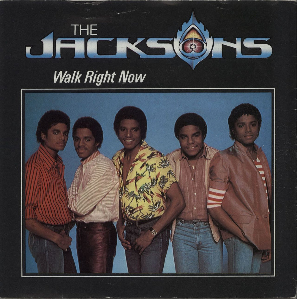 The Jackson Five Walk Right Now + Sleeve UK 7" vinyl single (7 inch record / 45) EPCA1294