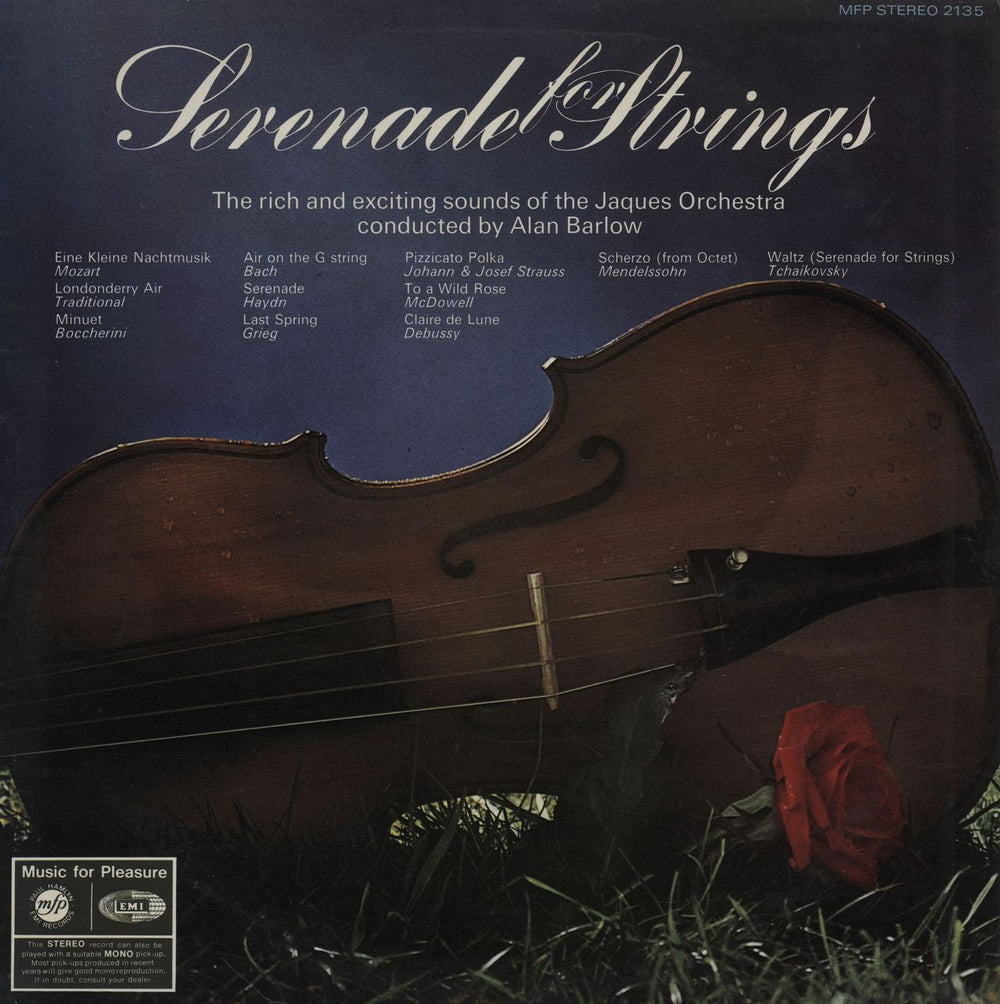 The Jacques Orchestra Serenade For Strings UK vinyl LP album (LP record) MFP2135