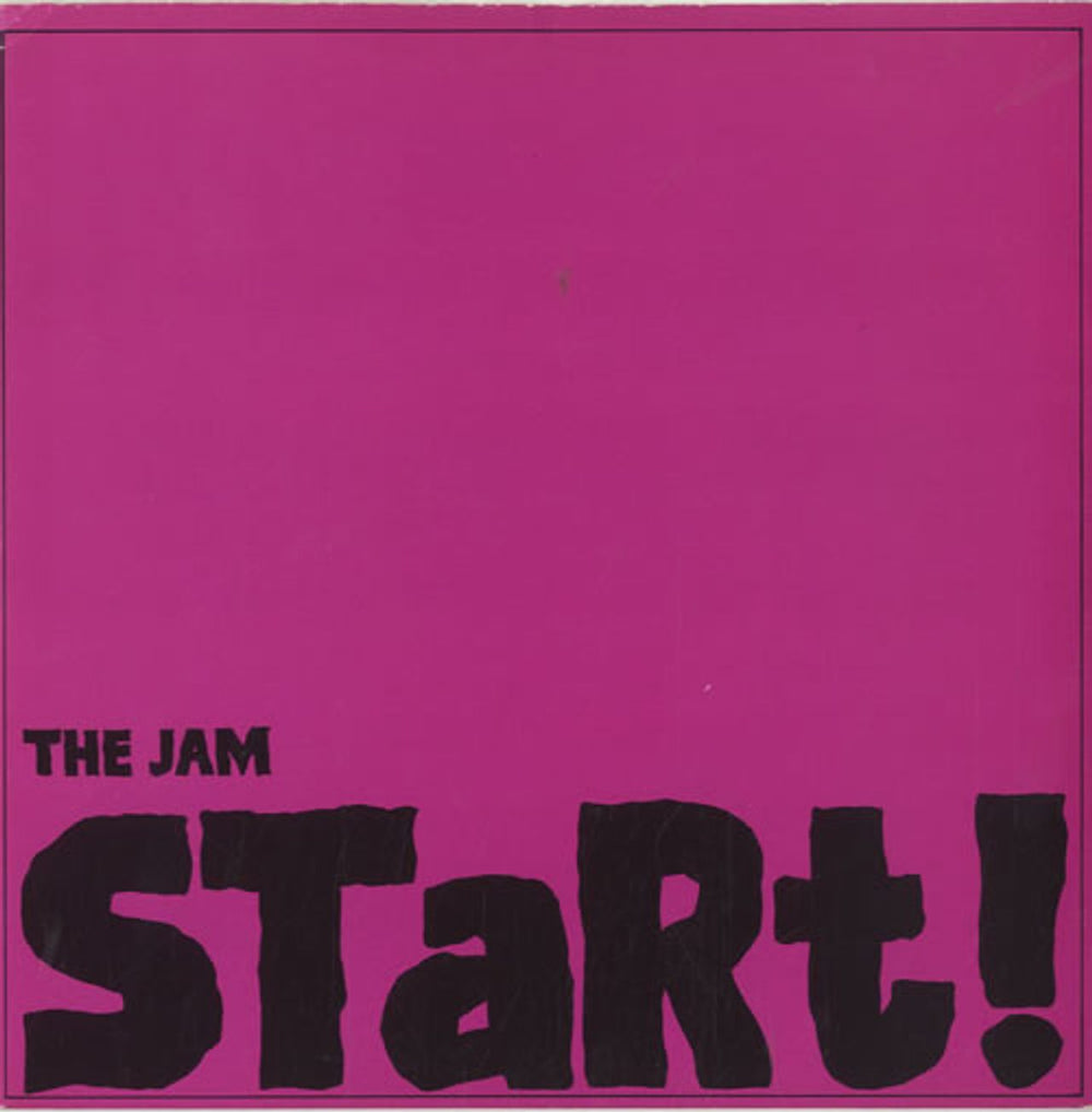 The Jam Start! UK 7" vinyl single (7 inch record / 45) 2059266