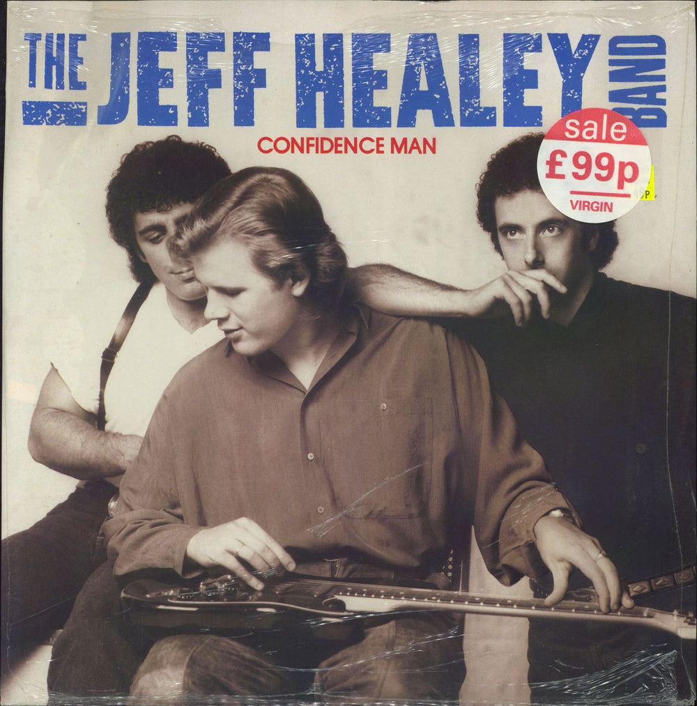 The Jeff Healey Band Confidence Man - Shrink UK 12" vinyl single (12 inch record / Maxi-single) 611872