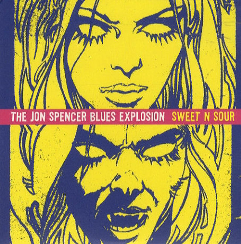 The Jon Spencer Blues Explosion Sweet N Sour UK Promo CD single (CD5 / 5") CD MUTE271P