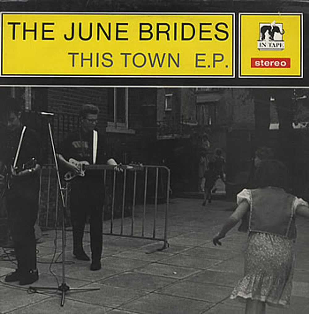 The June Brides This Town EP UK 12" vinyl single (12 inch record / Maxi-single) ITTI030