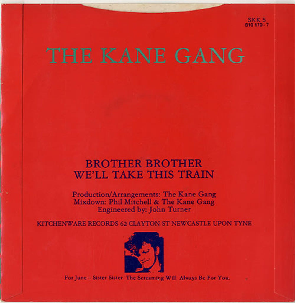 The Kane Gang Brother Brother UK 7" vinyl single (7 inch record / 45) KGA07BR620790