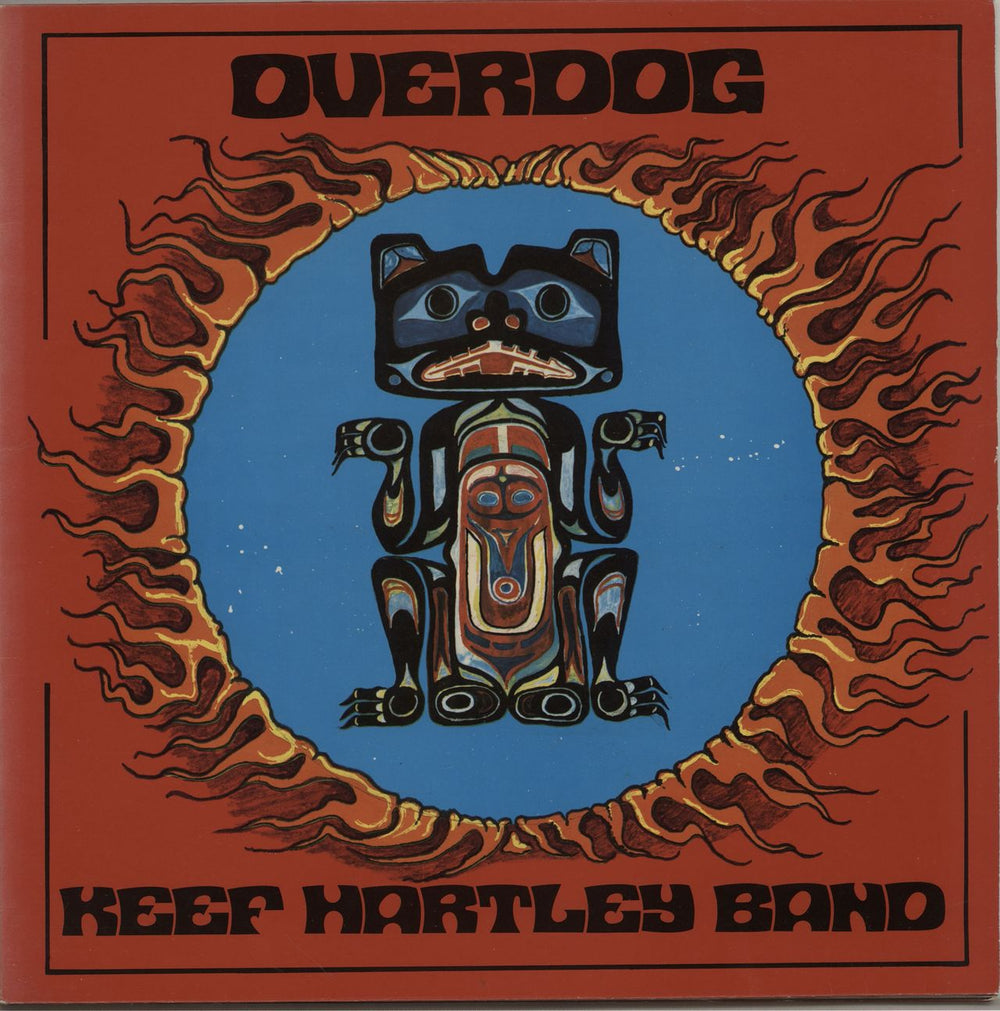 The Keef Hartley Band Overdog - EX UK vinyl LP album (LP record) SDL2