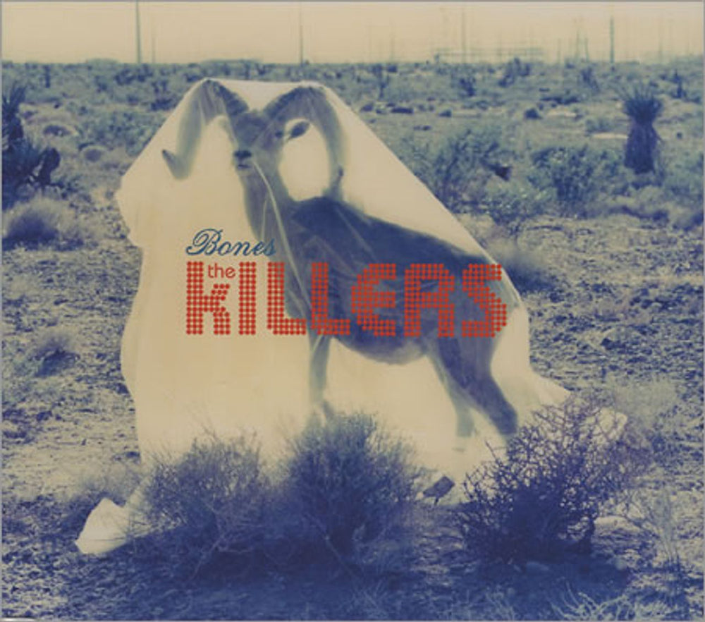 The Killers Bones UK Promo CD single (CD5 / 5") BONESCJ1