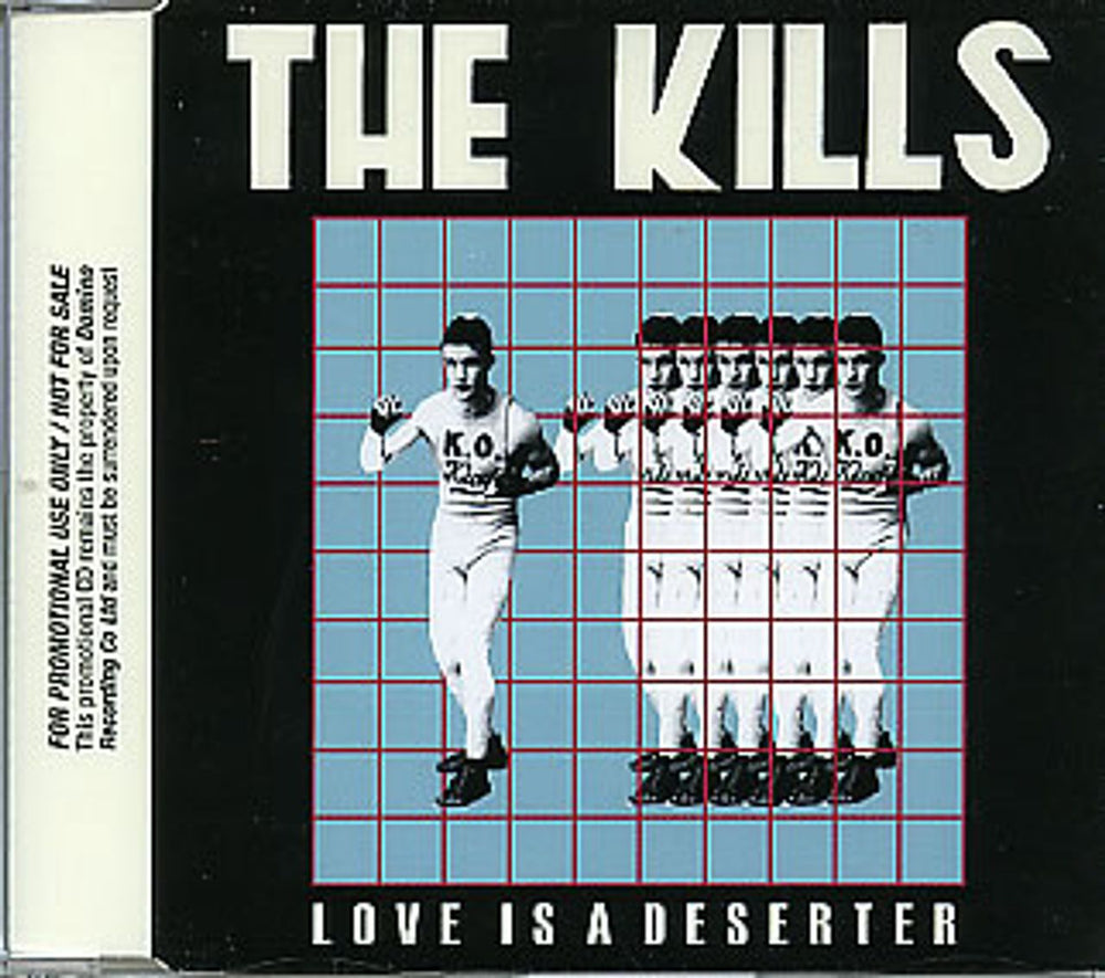 The Kills Love Is A Deserter UK Promo CD single (CD5 / 5") RUG198CDP