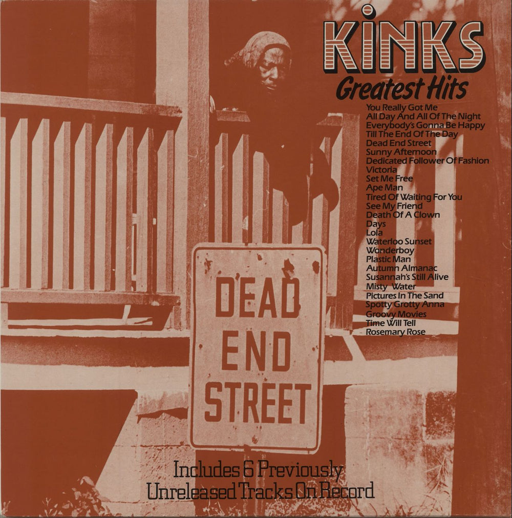 The Kinks Dead End Street + 10" UK vinyl LP album (LP record) KINK1