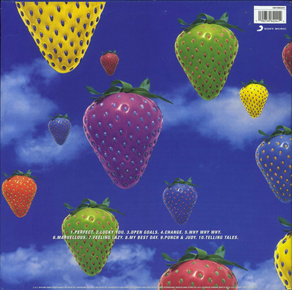 The Lightning Seeds Jollification - Red Vinyl + 7" - EX UK vinyl LP album (LP record) 190759622414