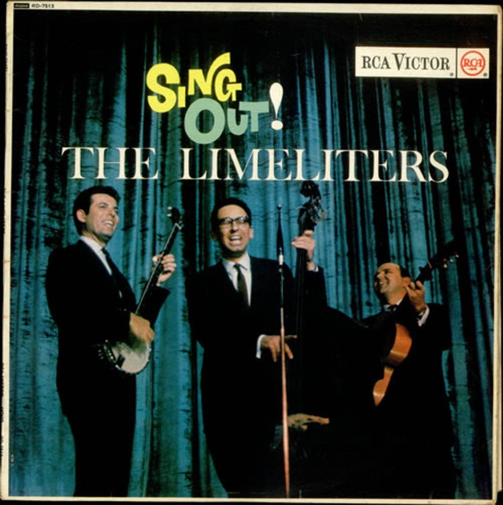 The Limeliters Sing Out! UK vinyl LP album (LP record) RD-7513