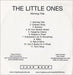 The Little Ones Morning Tide US Promo CD-R acetate CDR-ACETATE