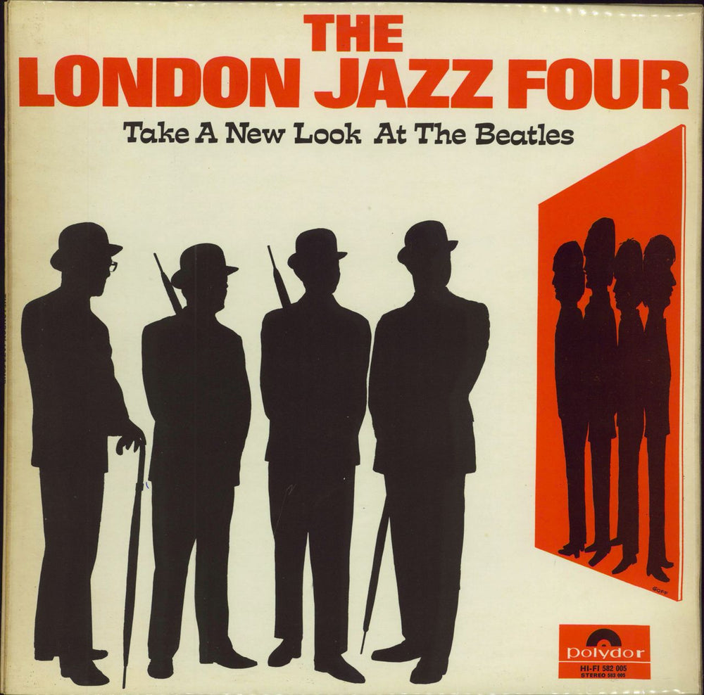 The London Jazz Four Take A New Look At The Beatles - 1st - EX UK vinyl LP album (LP record) 582005