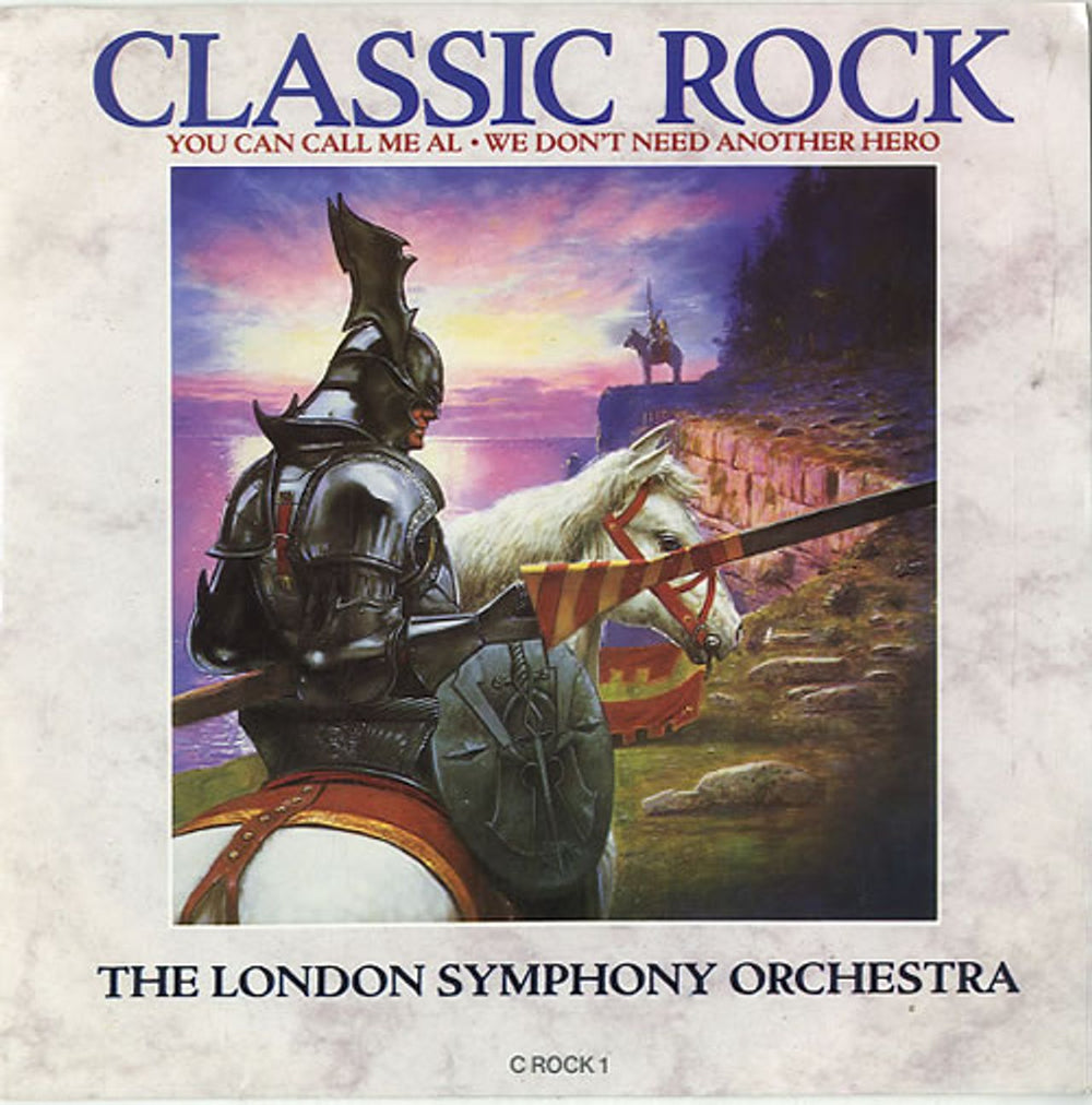 The London Symphony Orchestra Classic Rock UK 7" vinyl single (7 inch record / 45) CROCK1