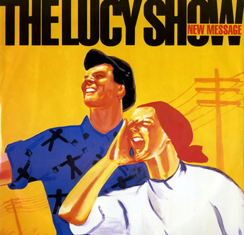 The Lucy Show New Message UK 12" vinyl single (12 inch record / Maxi-single) ZT41604