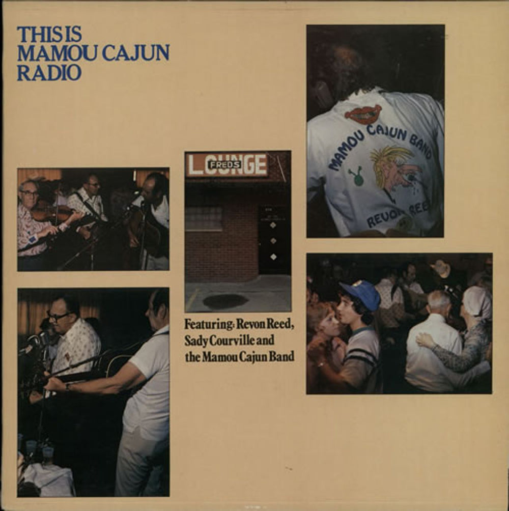 The Mamou Cajun Band This Is Mamou Cajun Radio UK vinyl LP album (LP record) SNTF802