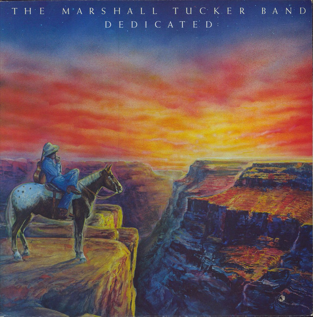 The Marshall Tucker Band Dedicated Canadian vinyl LP album (LP record) XHS3525