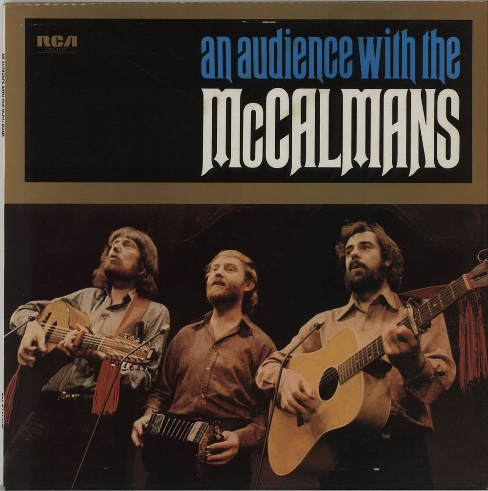 The McCalmans An Audience With UK vinyl LP album (LP record) LSA3179