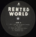 The Menzingers Rented World US vinyl LP album (LP record) 6T-LPRE829252
