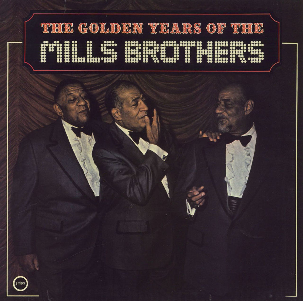 The Mills Brothers The Golden Years Of The Mills Brothers UK vinyl LP album (LP record) NR5090