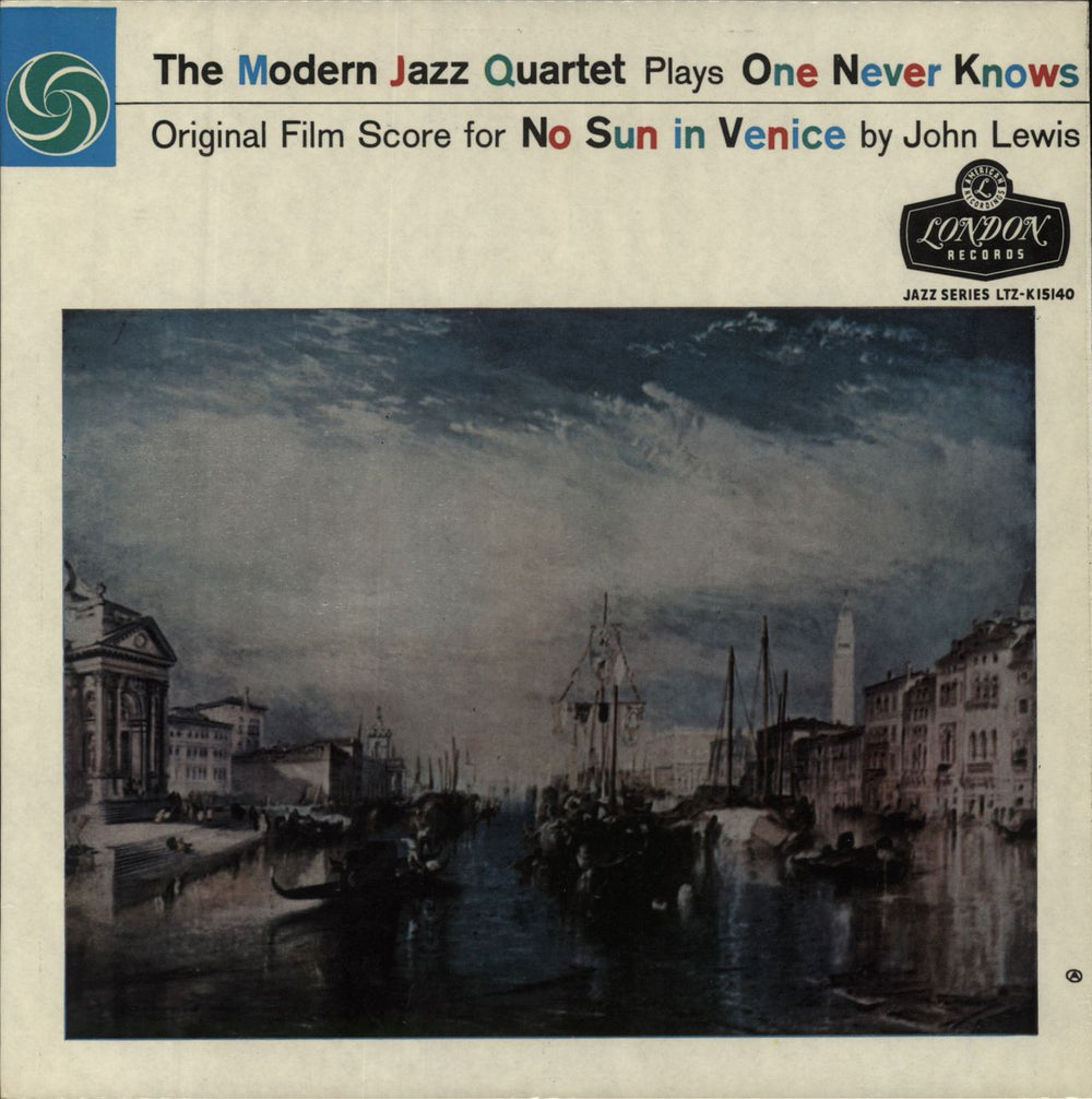 The Modern Jazz Quartet The Modern Jazz Quartet Plays One Never Knows UK vinyl LP album (LP record) LTZ-K15140