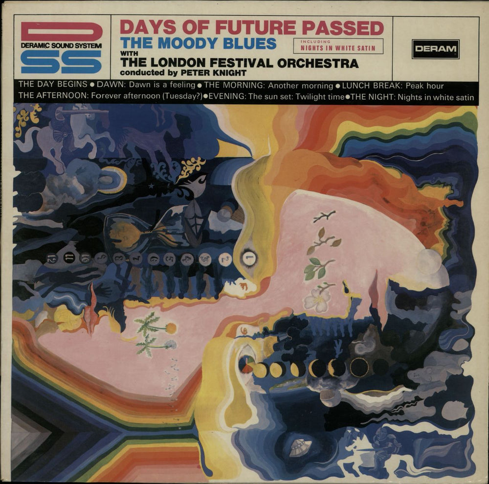 The Moody Blues Days Of Future Passed German vinyl LP album (LP record) SML707