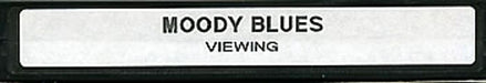 The Moody Blues Hall Of Fame UK Promo video (VHS or PAL or NTSC) PROMO VIDEO