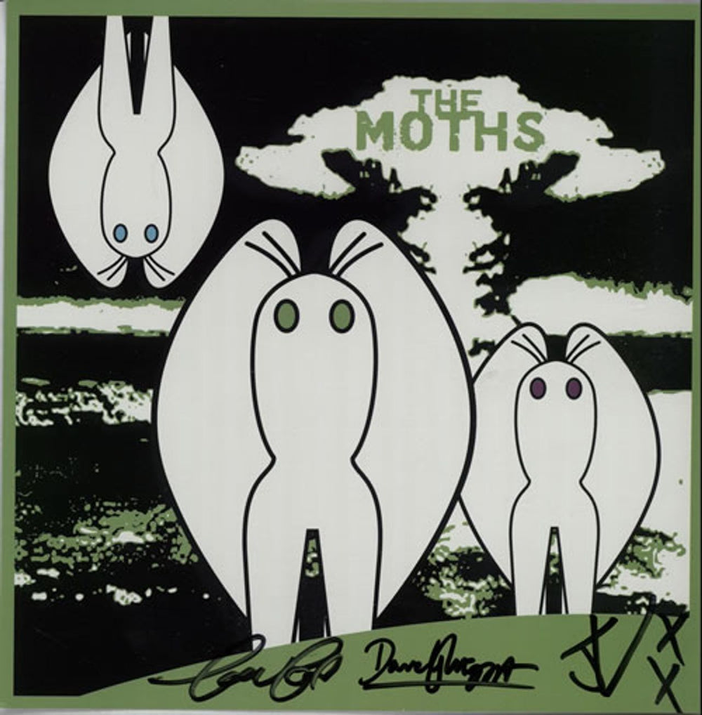 The Moths Games - Autographed UK 7" vinyl single (7 inch record / 45) GALAGOS010