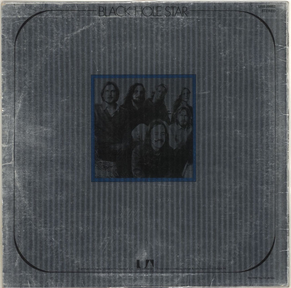 The Neutrons Black Hole Star UK vinyl LP album (LP record)