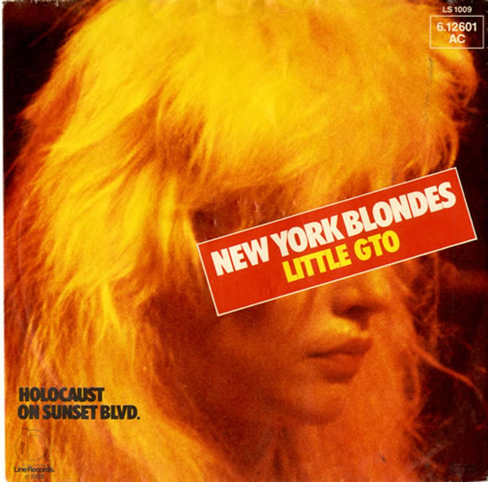 The New York Blondes Little GTO German 7" vinyl single (7 inch record / 45) 6.12601