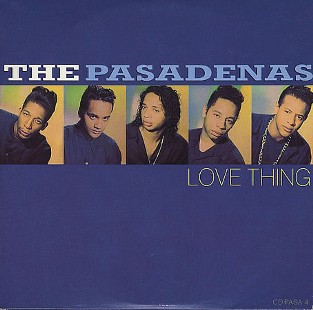 The Pasadenas Love Thing UK CD single (CD5 / 5") CDPASA4