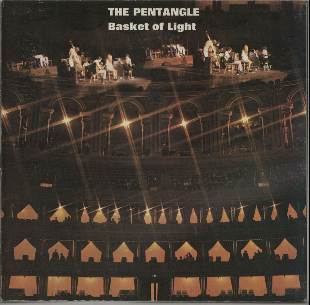 The Pentangle Basket Of Light - 1st UK vinyl LP album (LP record) TRA205