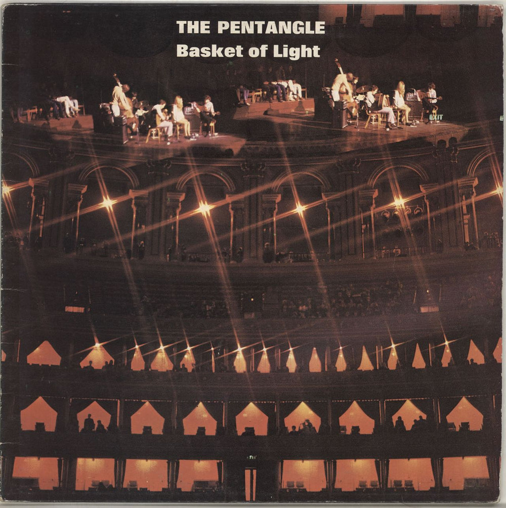 The Pentangle Basket Of Light - 3rd - EX UK vinyl LP album (LP record) TRA205