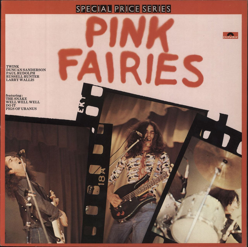 The Pink Fairies Pink Fairies - 1980s UK vinyl LP album (LP record) 2384071