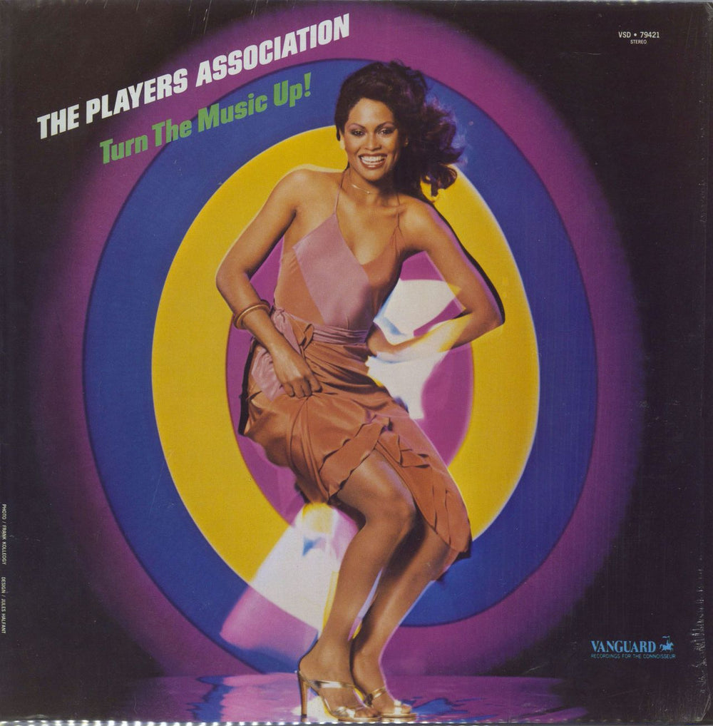 The Players Association Turn The Music Up! US vinyl LP album (LP record) VSD79421