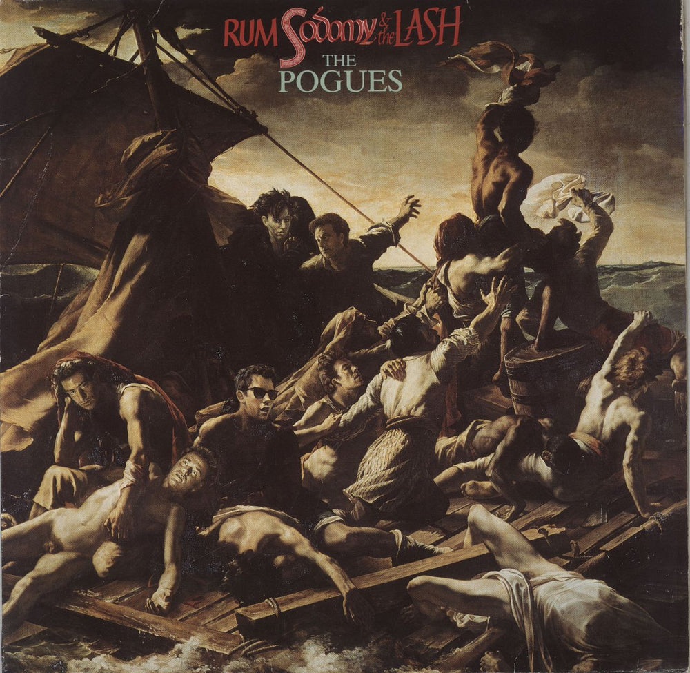 The Pogues Rum Sodomy & The Lash UK vinyl LP album (LP record) WX241