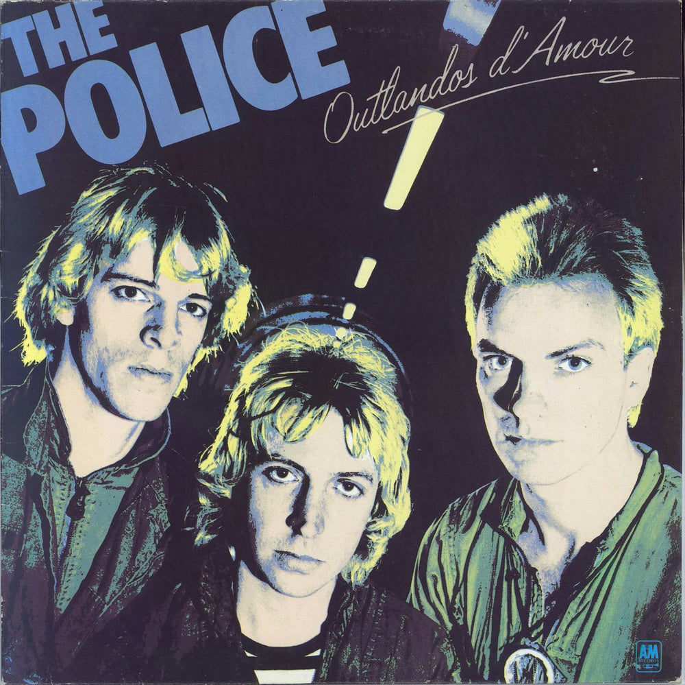 The Police Outlandos D'Amour - Barcoded sleeve German vinyl LP album (LP record) AMLH68502