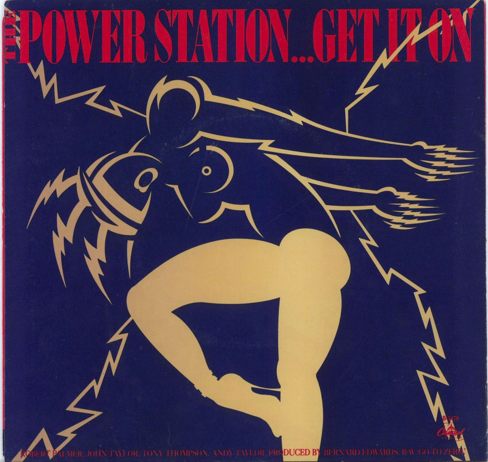 The Power Station Get It On US 7" vinyl single (7 inch record / 45) B-5479