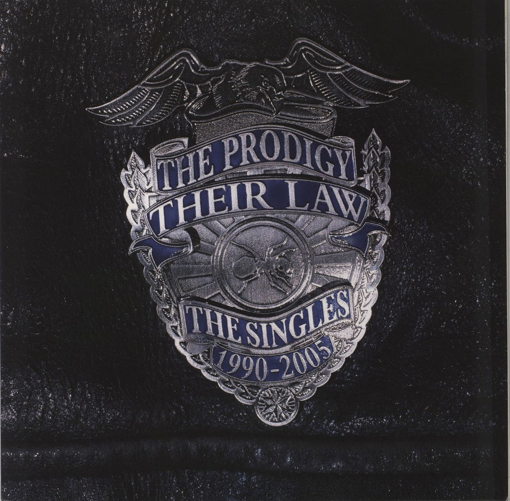 The Prodigy Their Law: The Singles 1990-2005 - Silver Vinyl UK 2-LP vinyl record set (Double LP Album) XLLP190