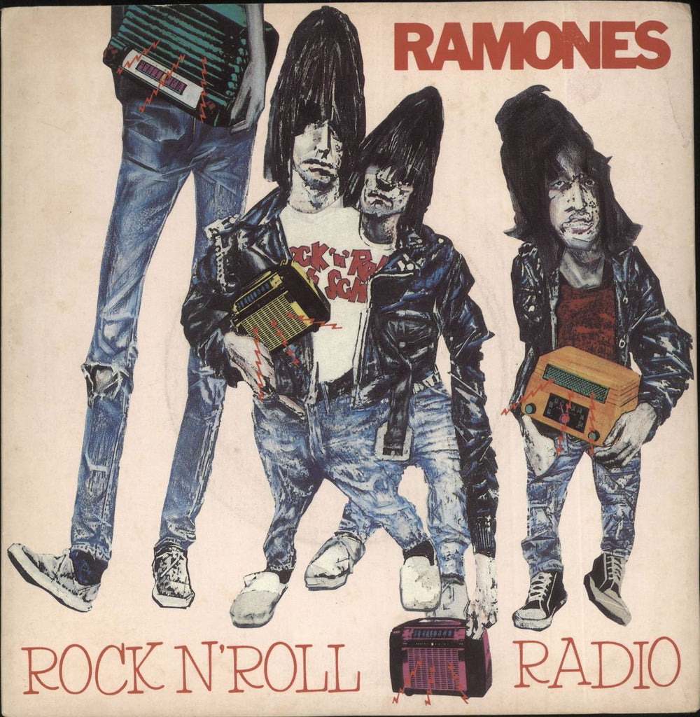 The Ramones Do You Remember Rock N Roll Radio UK 7" vinyl single (7 inch record / 45) SIR4037