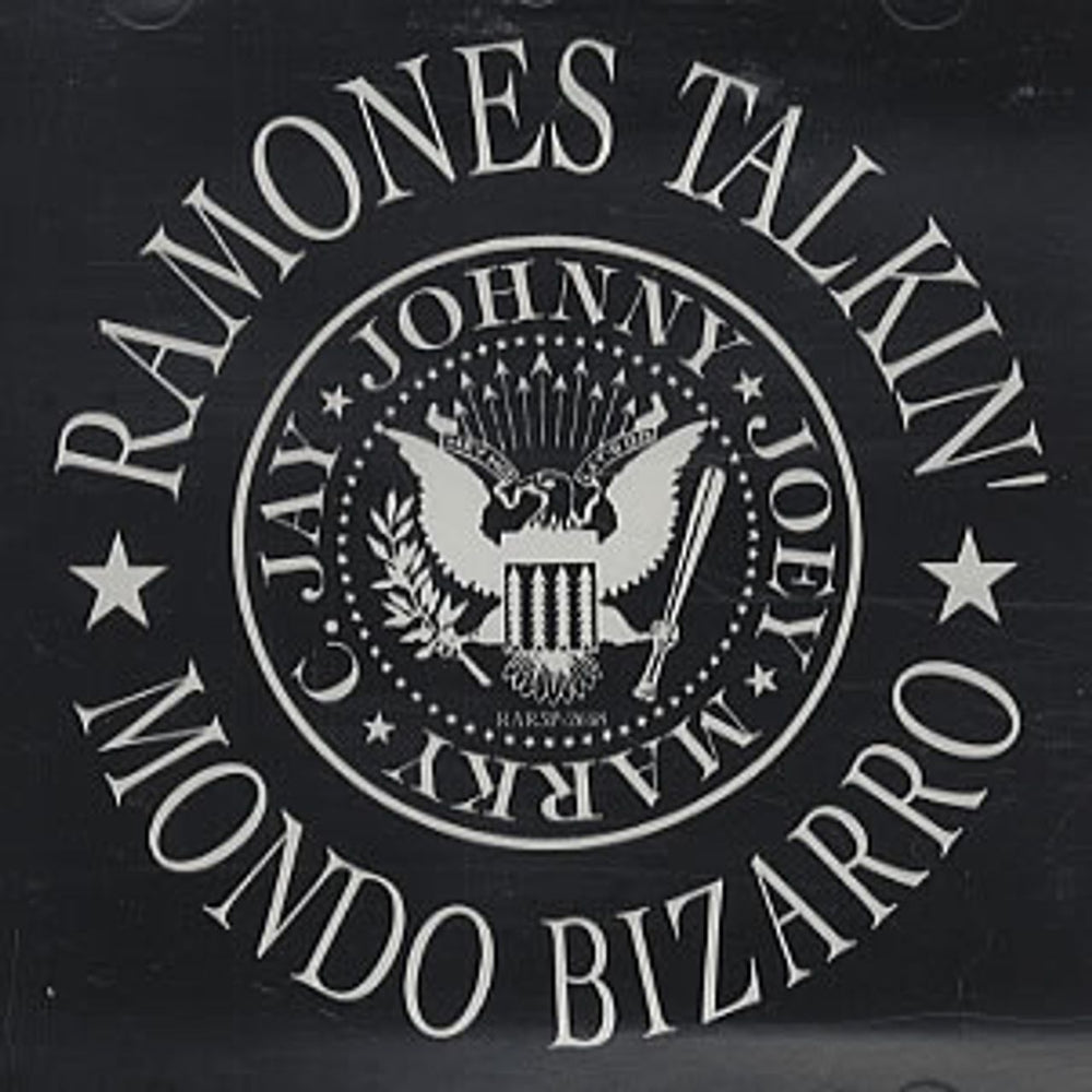 The Ramones Talkin' Mondo Bizarro US Promo CD album (CDLP) RAR3P-2658