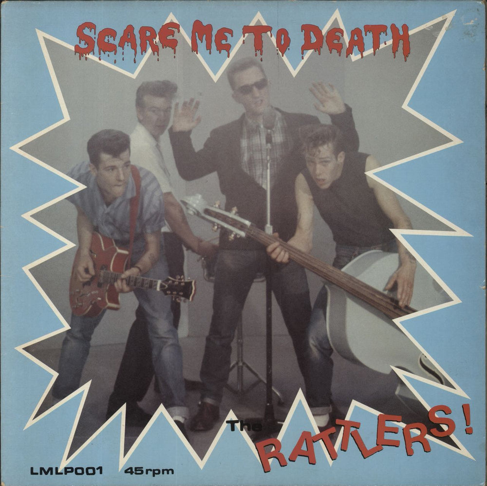 The Rattlers Scare Me To Death - VG UK 12" vinyl single (12 inch record / Maxi-single) LMLP001