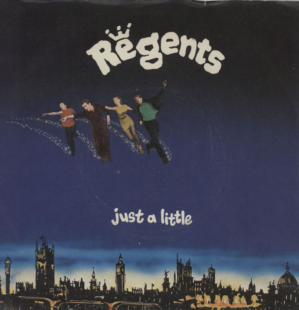 The Regents Just A Little UK 7" vinyl single (7 inch record / 45) ARIST369