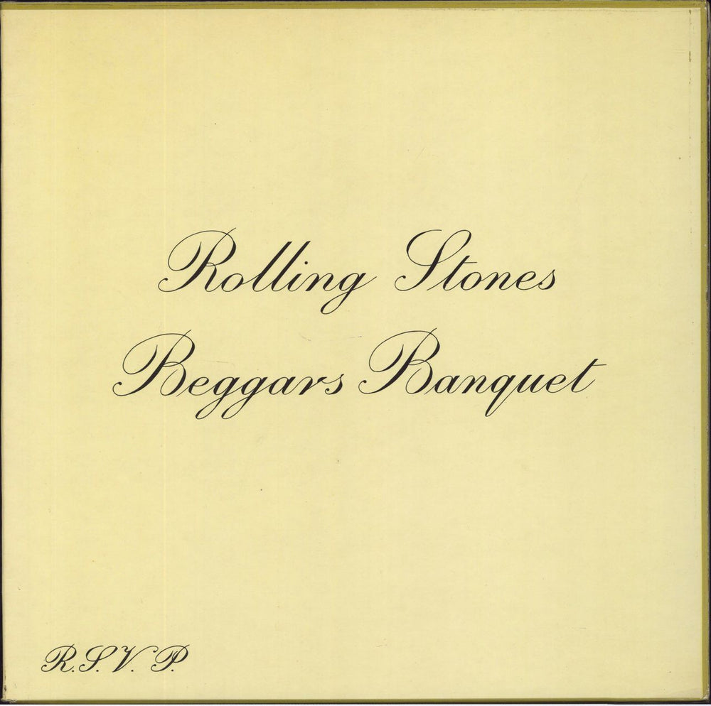 The Rolling Stones Beggars Banquet - 2nd [a] - WOS/L UK vinyl LP album (LP record) SKL4955