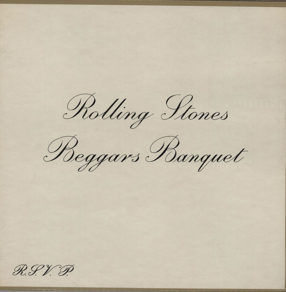 The Rolling Stones Beggars Banquet - 3rd [a] UK vinyl LP album (LP record) SKL4955