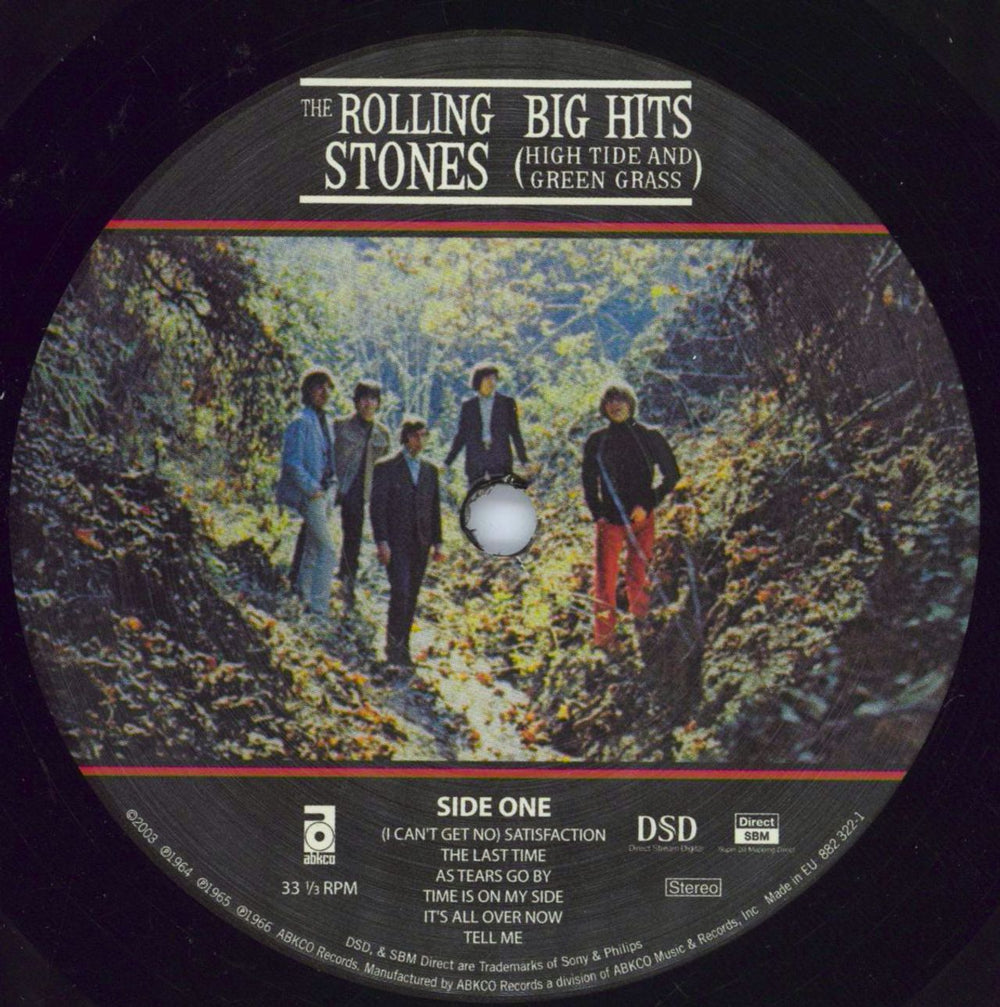 The Rolling Stones Big Hits: High Tide And Green Grass UK vinyl LP album (LP record) ROLLPBI773389