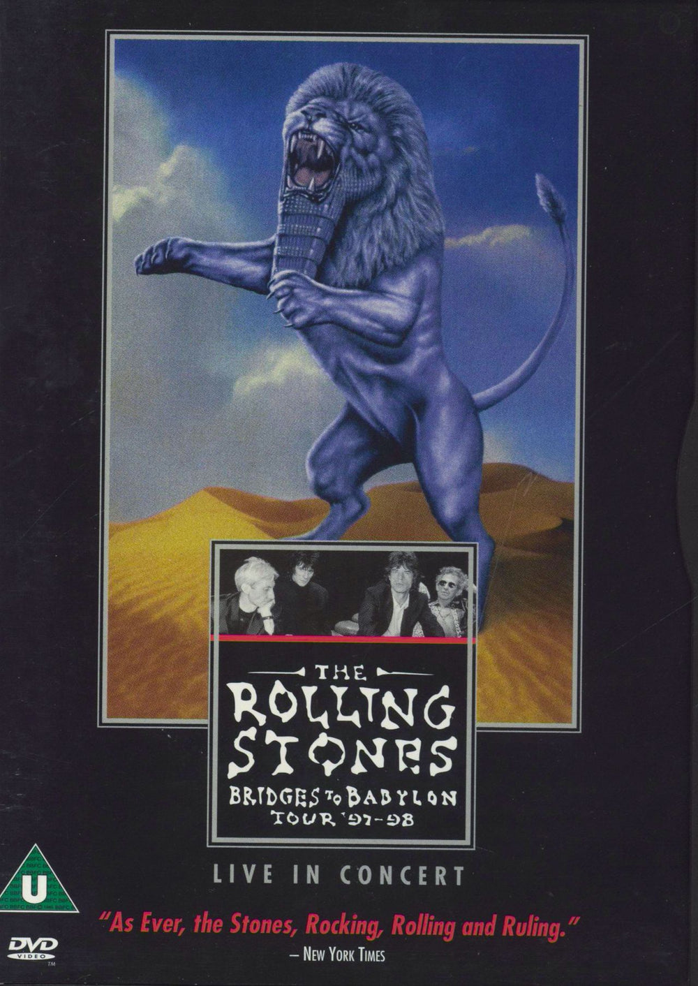 The Rolling Stones Bridges To Babylon Tour 97-98 UK DVD Z136440