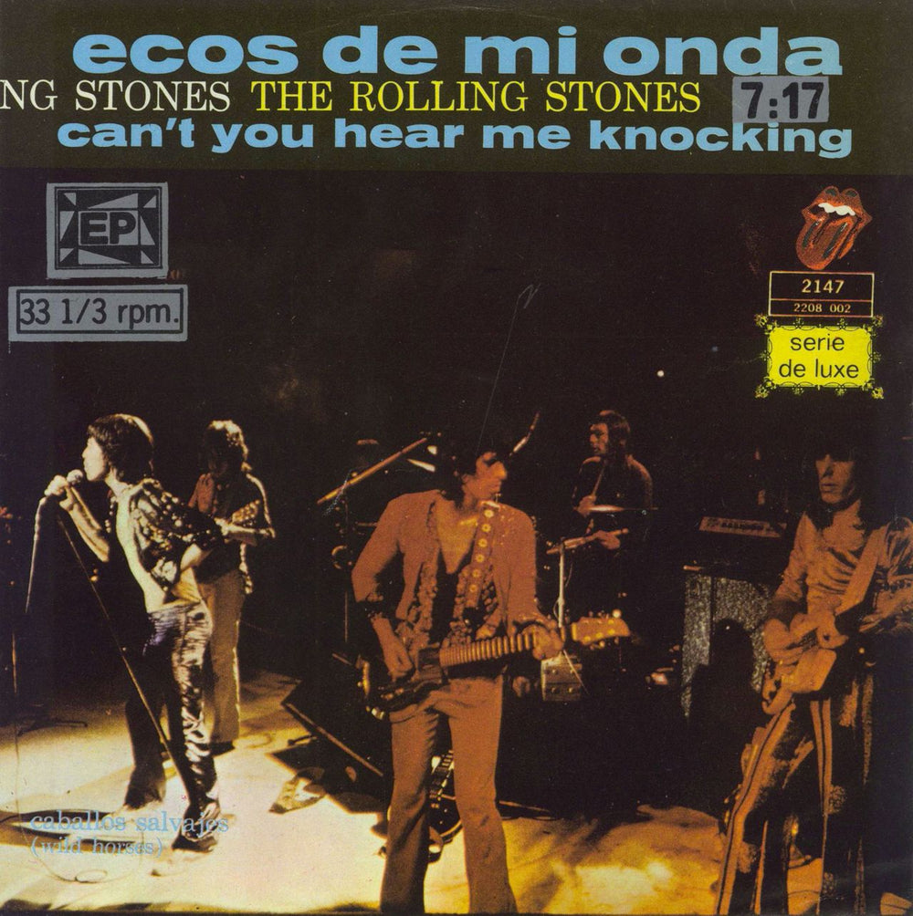 The Rolling Stones Ecos De Mi Onda Mexican 7" vinyl single (7 inch record / 45) 2147