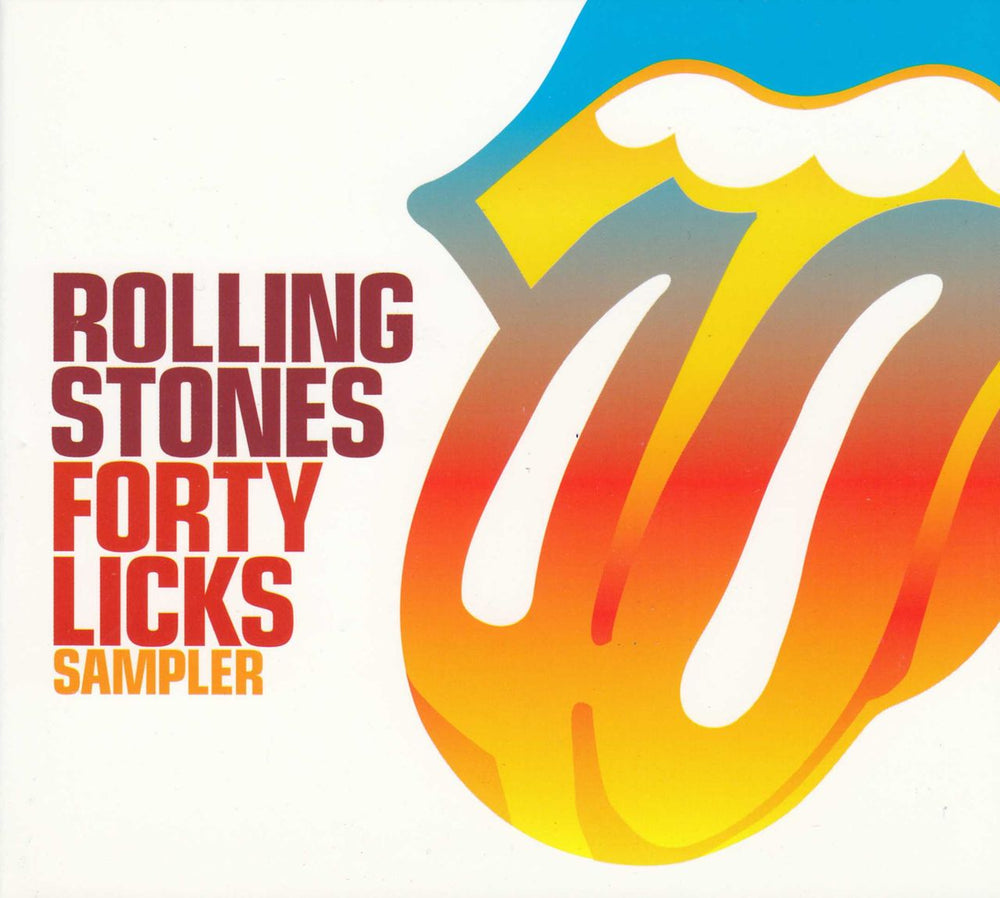 The Rolling Stones Forty Licks Sampler UK Promo CD album (CDLP) CDVDJ2964