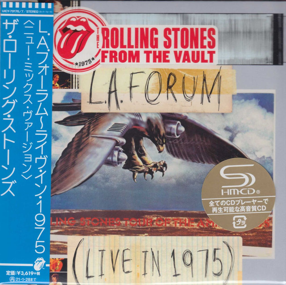 The Rolling Stones From The Vault: L.A. Forum - Live 1975 Japanese SHM CD UICY-79176/7